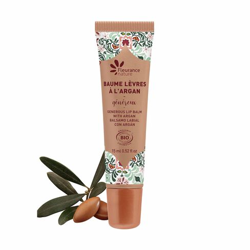 Baume lèvres généreux argan cosmétique bio