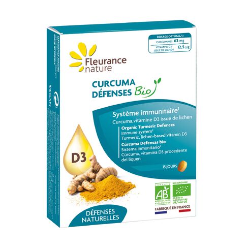 Curcuma d&eacute;fenses Bio