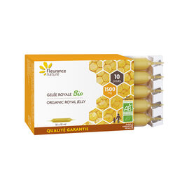 Organic royal jelly in vials 1500mg