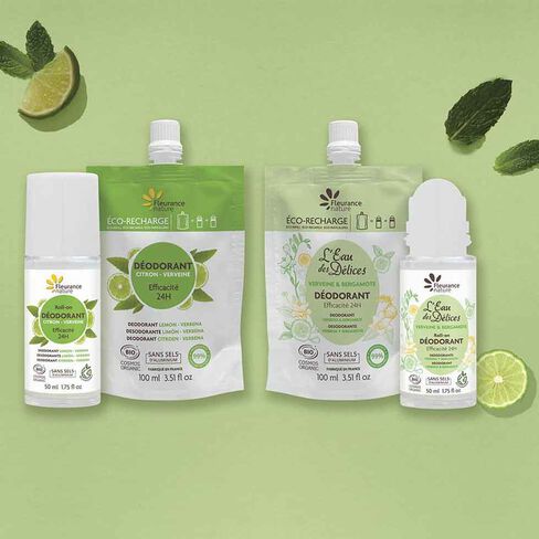 D&eacute;odorant citron verveine cosm&eacute;tique bio