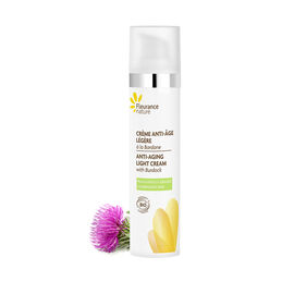 Crème anti-âge légère à la Bardane