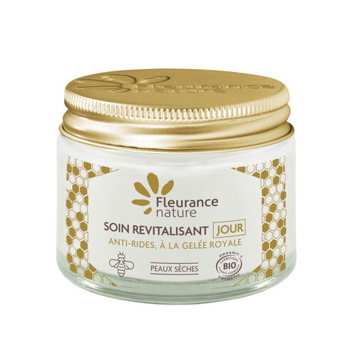 Soin de jour revitalisant &agrave; la gel&eacute;e royale cosm&eacute;tique bio
