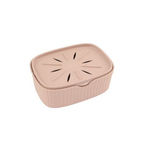 Porte savon rose Fleurance Nature