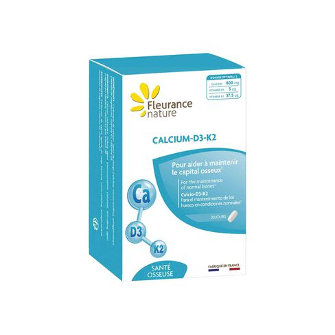 Calcium D3 K2 compl&eacute;ment alimentaire