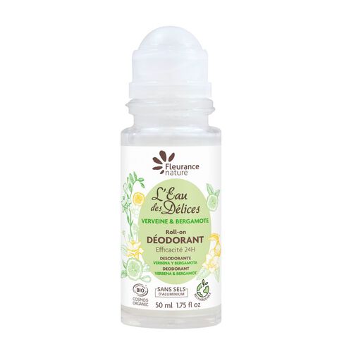 D&eacute;odorant EDD Verveine Bergamite cosm&eacute;tique bio