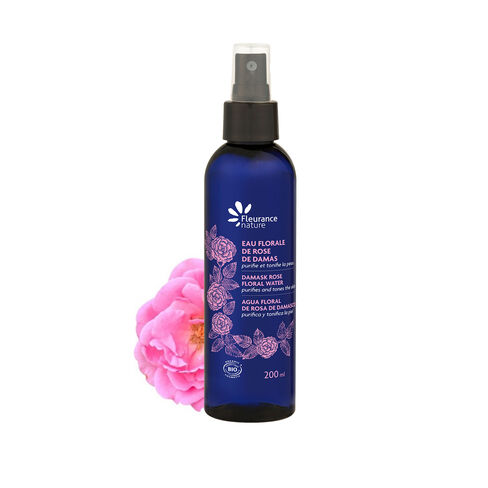 Eau florale de Rose de Damas 200 ml cosmétique bio