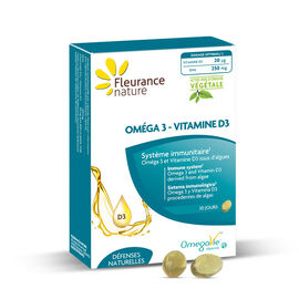 Om&eacute;ga 3-Vitamine D3