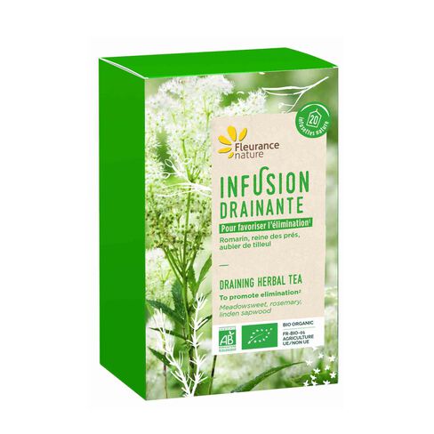 Infusion drainante compl&eacute;ment alimentaire bio