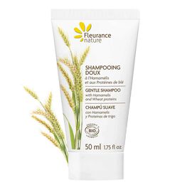 Gentle shampoo with hamamelis and wheat proteins 50 ml
