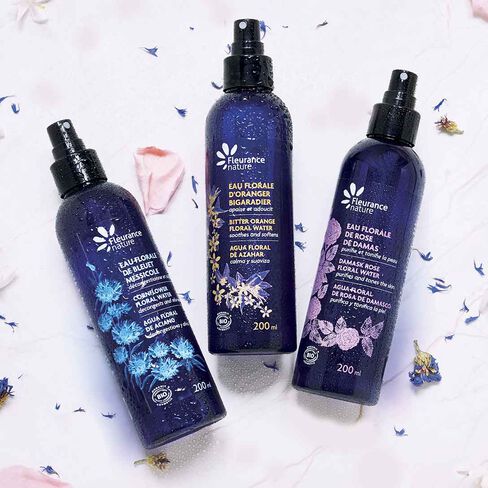 eau florale bleuet cosm&eacute;tique bio