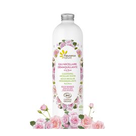 Eau micellaire démaquillante à la Rose 400ml