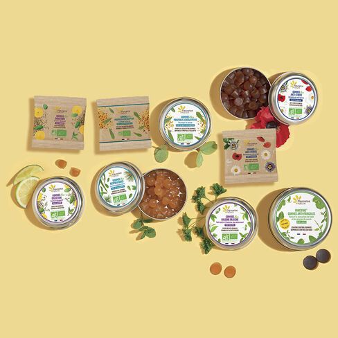 Gammes gommes bio compl&eacute;ment alimentaire bio
