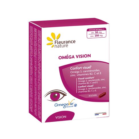 Om&eacute;ga vision, compl&eacute;ment alimentaire 