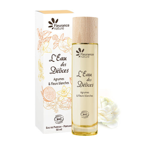 parfum eau des délices cosmétique bio