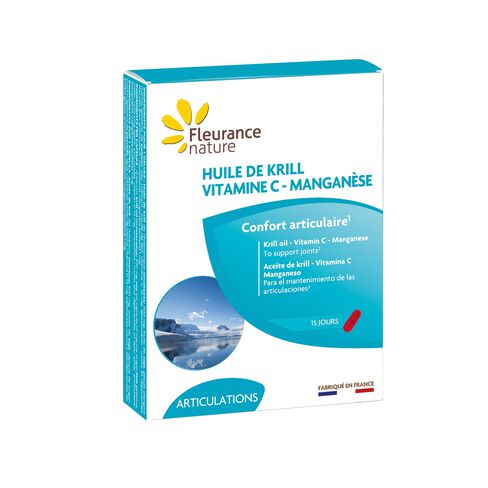 KRILL (Huile de krill, Vitamine C, Mangan&egrave;se) compl&eacute;ment alimentaire