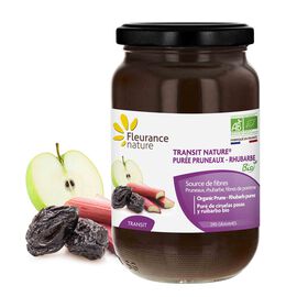 Transit Nature® Purée de Pruneaux–Rhubarbe Bio