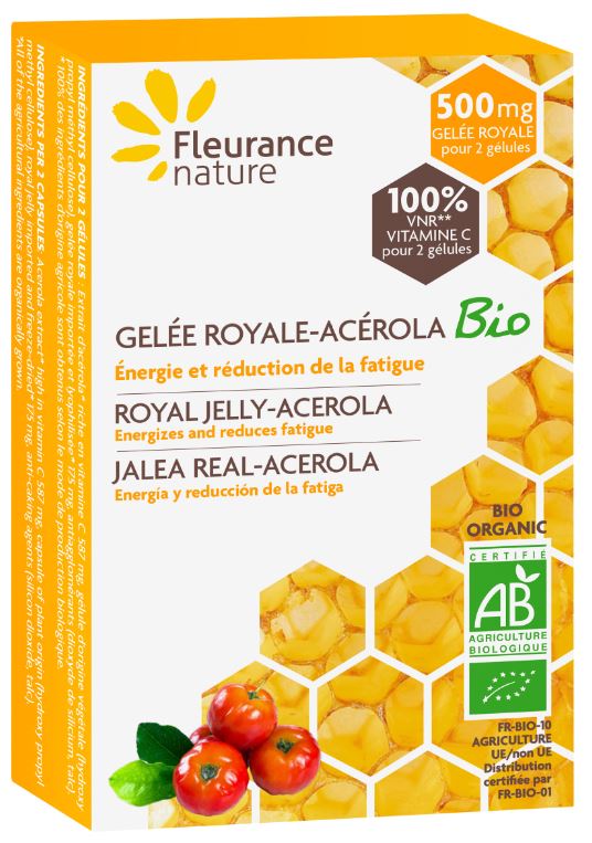 Gelée royale - Acérola lyophilisée Bio