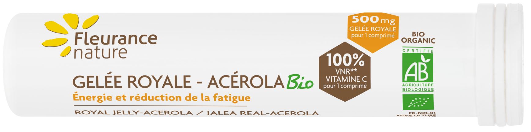 Gelée royale - Acérola Bio à croquer