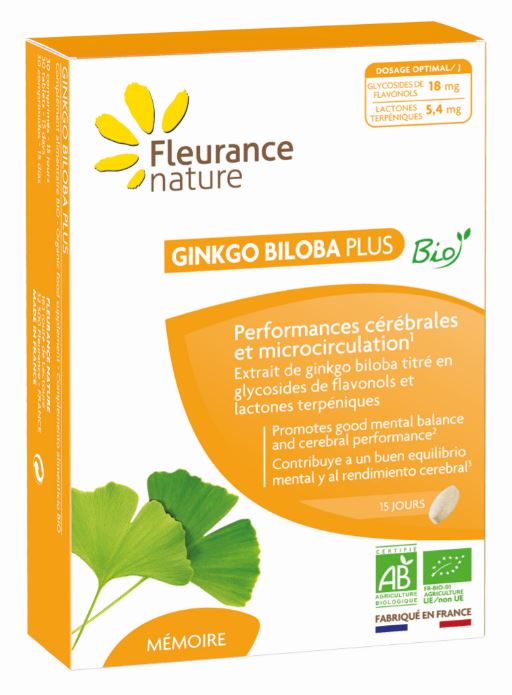 Ginkgo biloba PLUS Bio