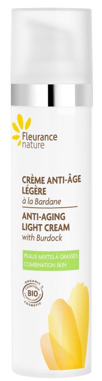 Crème anti-âge légère à la Bardane