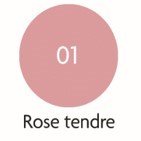 Teinte rose tendre