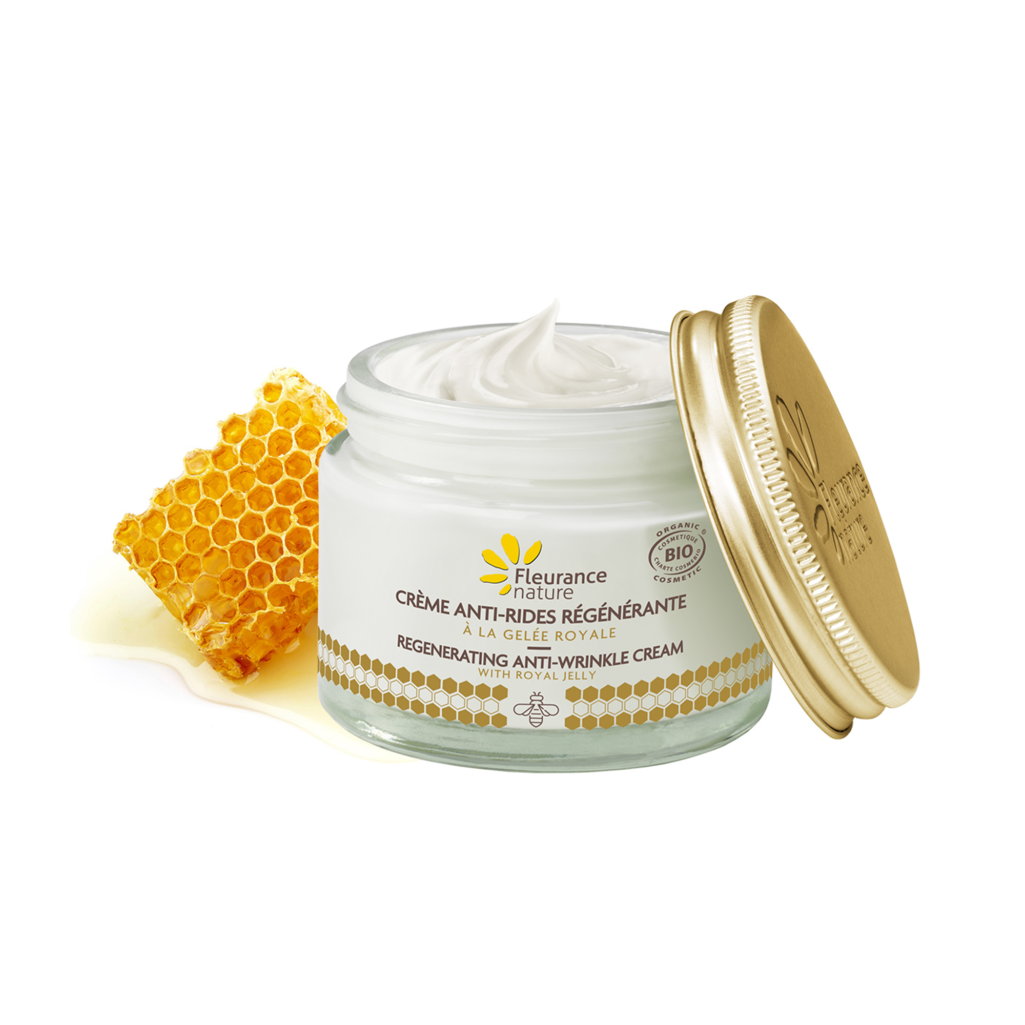 Regenerating Anti Wrinkle Cream With Royal Jelly Fleurance Nature
