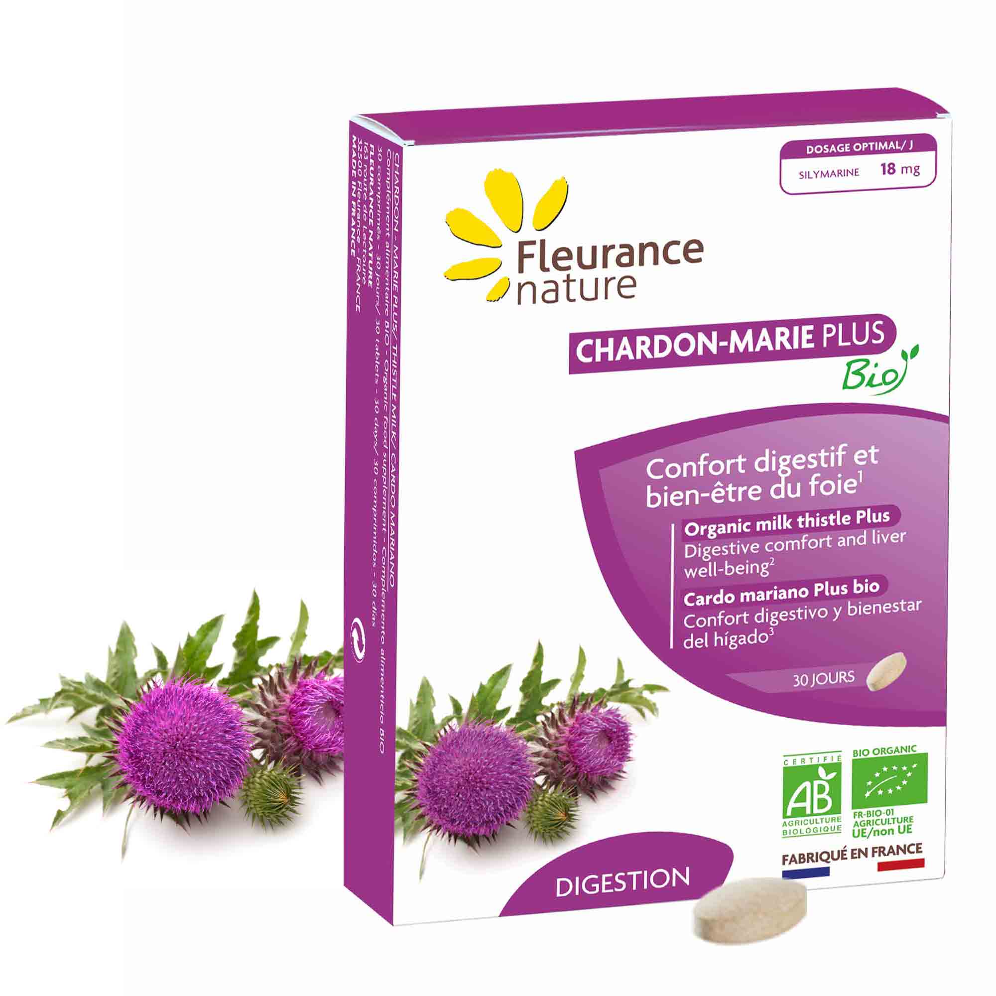 Extrait De Chardon-Marie 6000 Mg TAOTERS - Antioxydant Pour Foie, Capsules, Date Expiry 02/2027