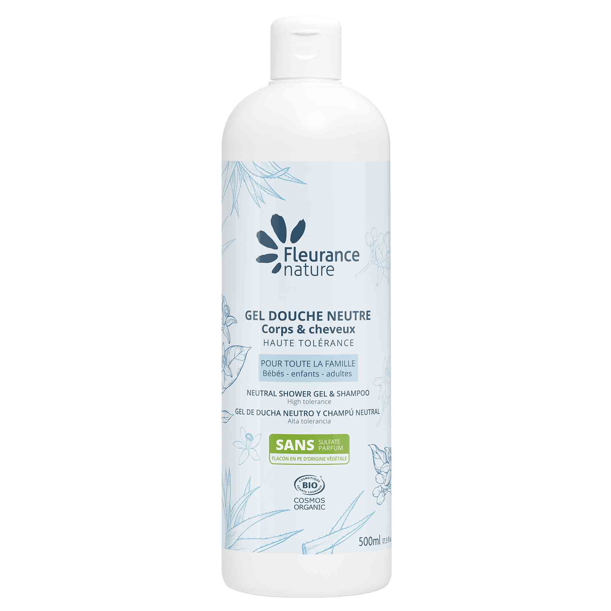 Gel Douche Native Coco & Vanille – 532 Ml, Sans Parfums Artificiels Ni Huiles Minérales