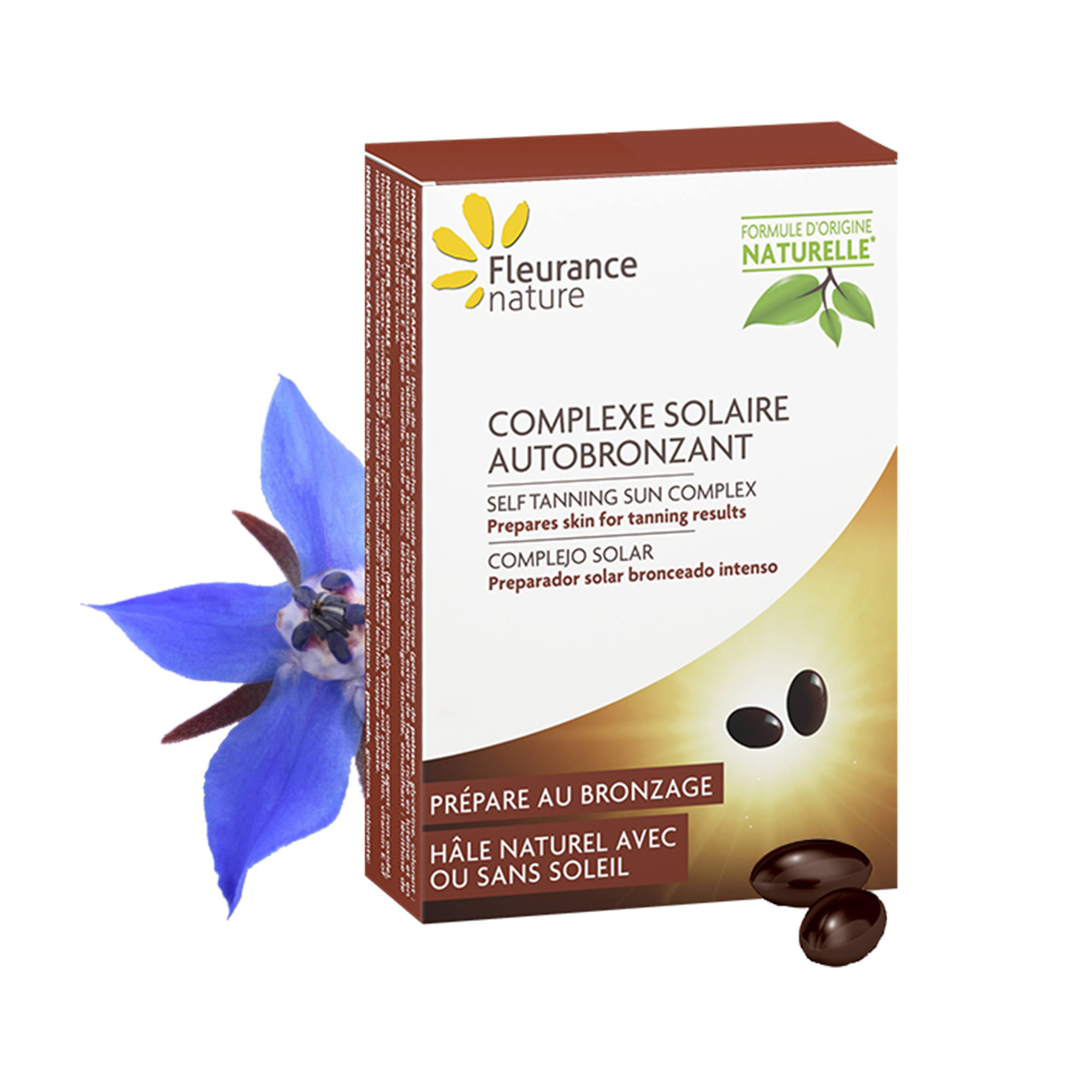 Self tanning sun complex - Fleurance Nature