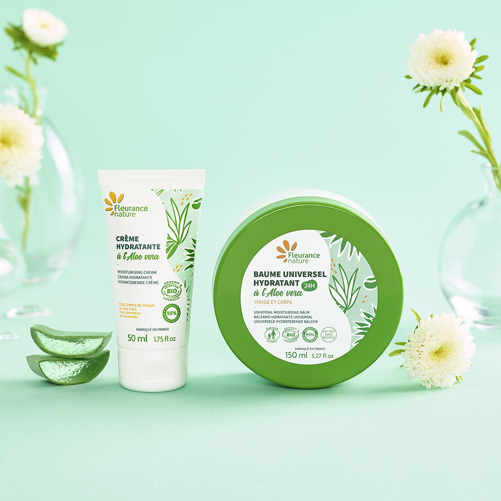 Moisturising cream with Aloe Vera - Fleurance Nature