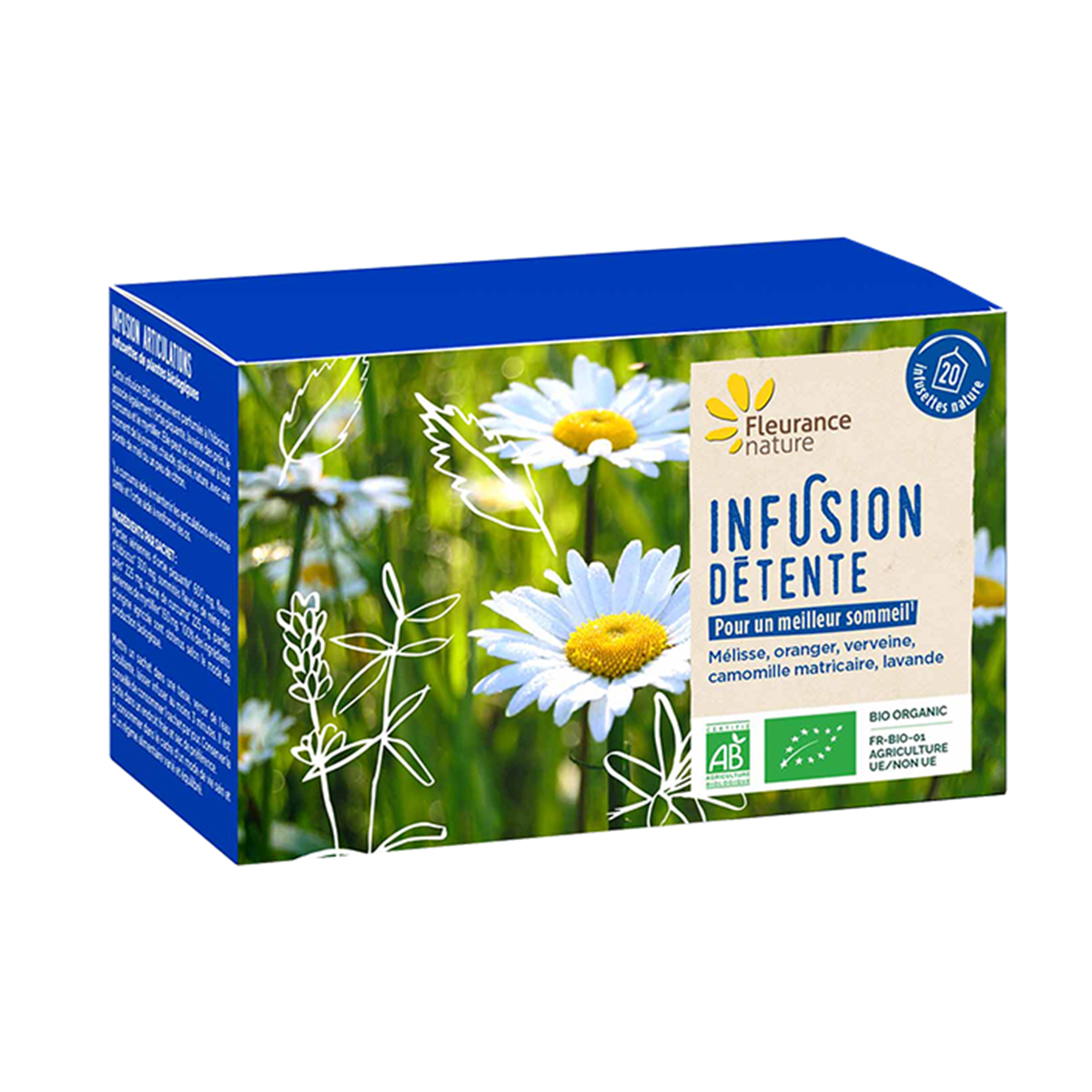 Infusion Bio Ethiquable Détente Massif Central 30gr 20 Sachets En Soldes Flash